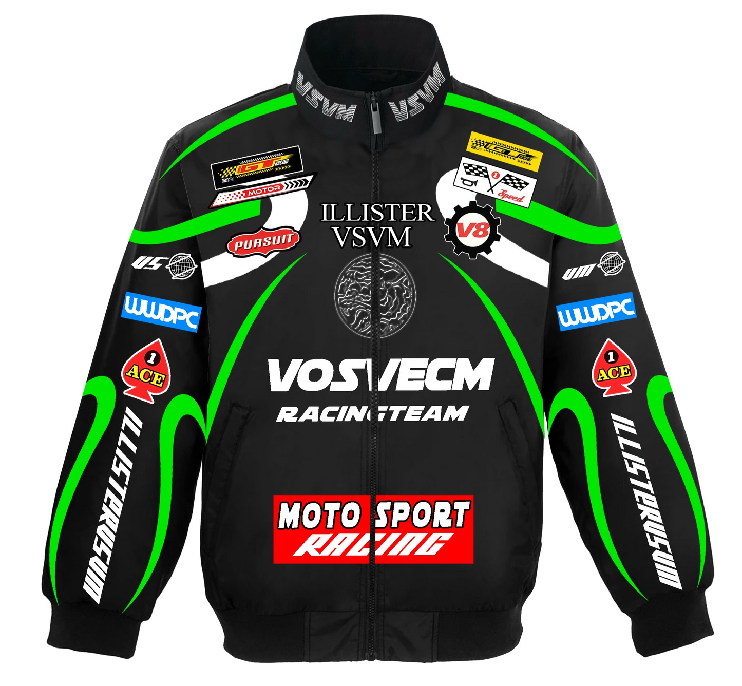 Kawasaki Style Bomber Jacket