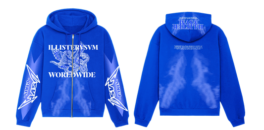 ILLISTERVSVM Style Hoodie "Blue"