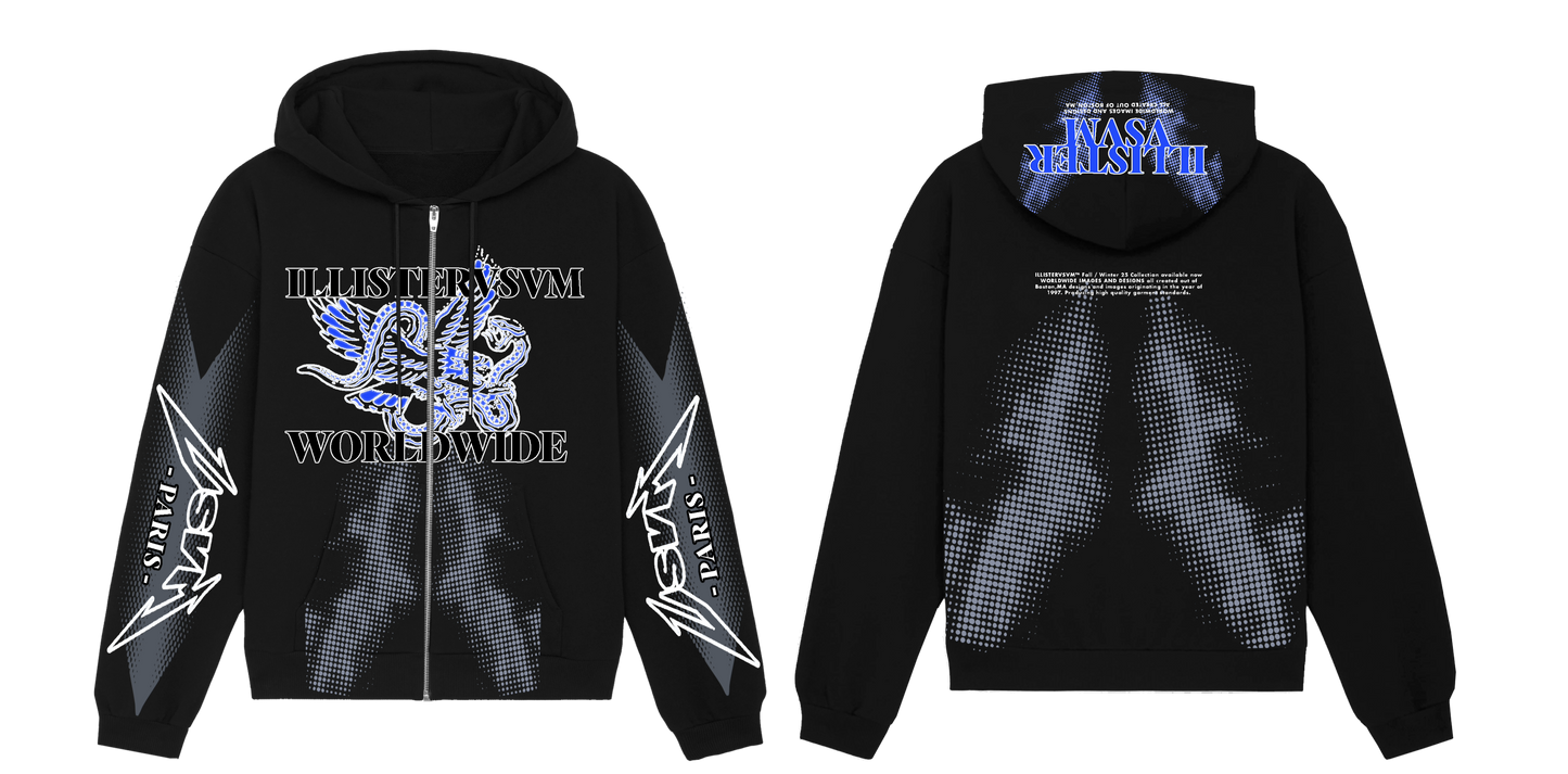 ILLISTERVSVM Style Hoodie "BLk"