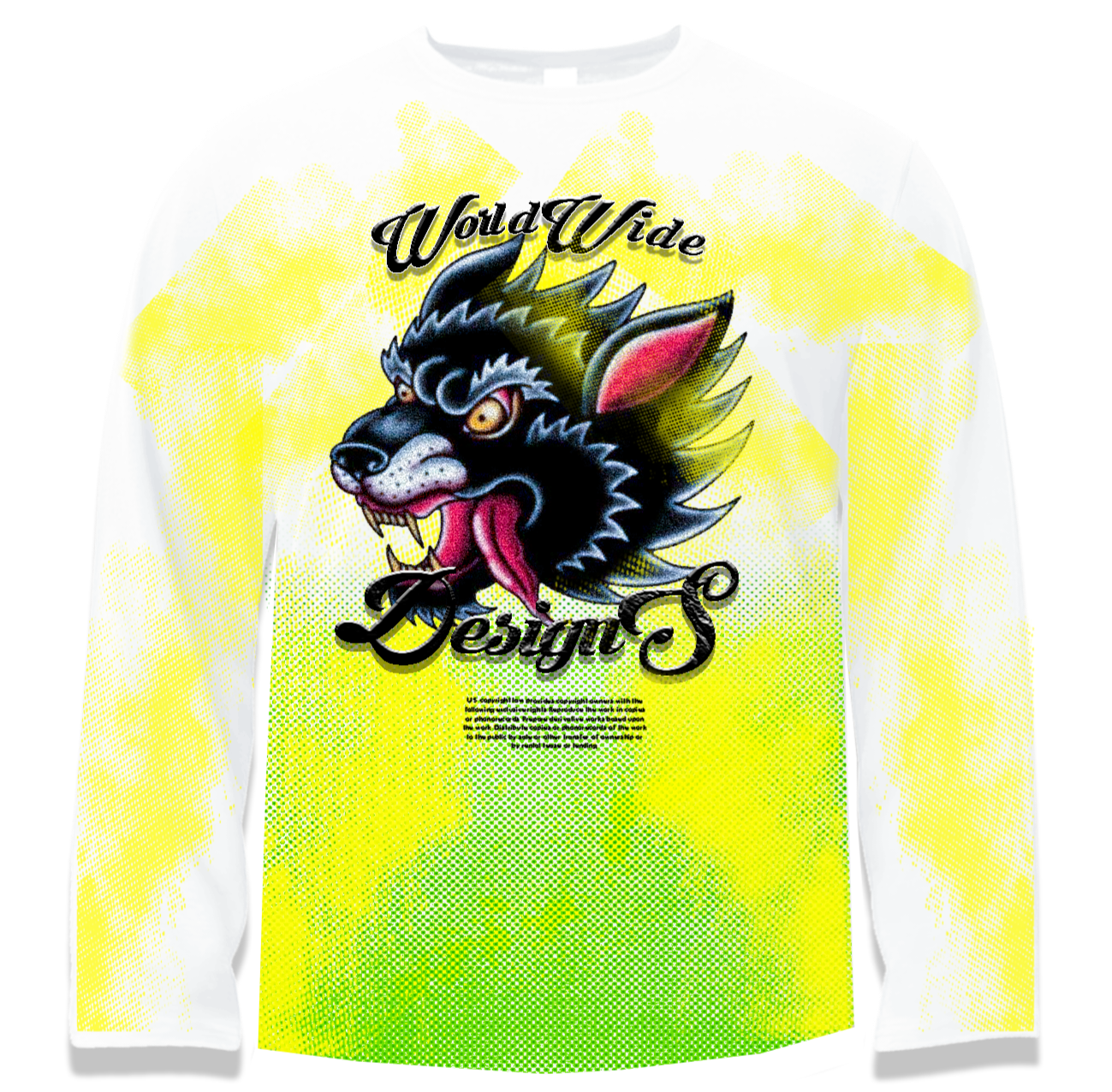 "WRLD CYCL" Longsleeve