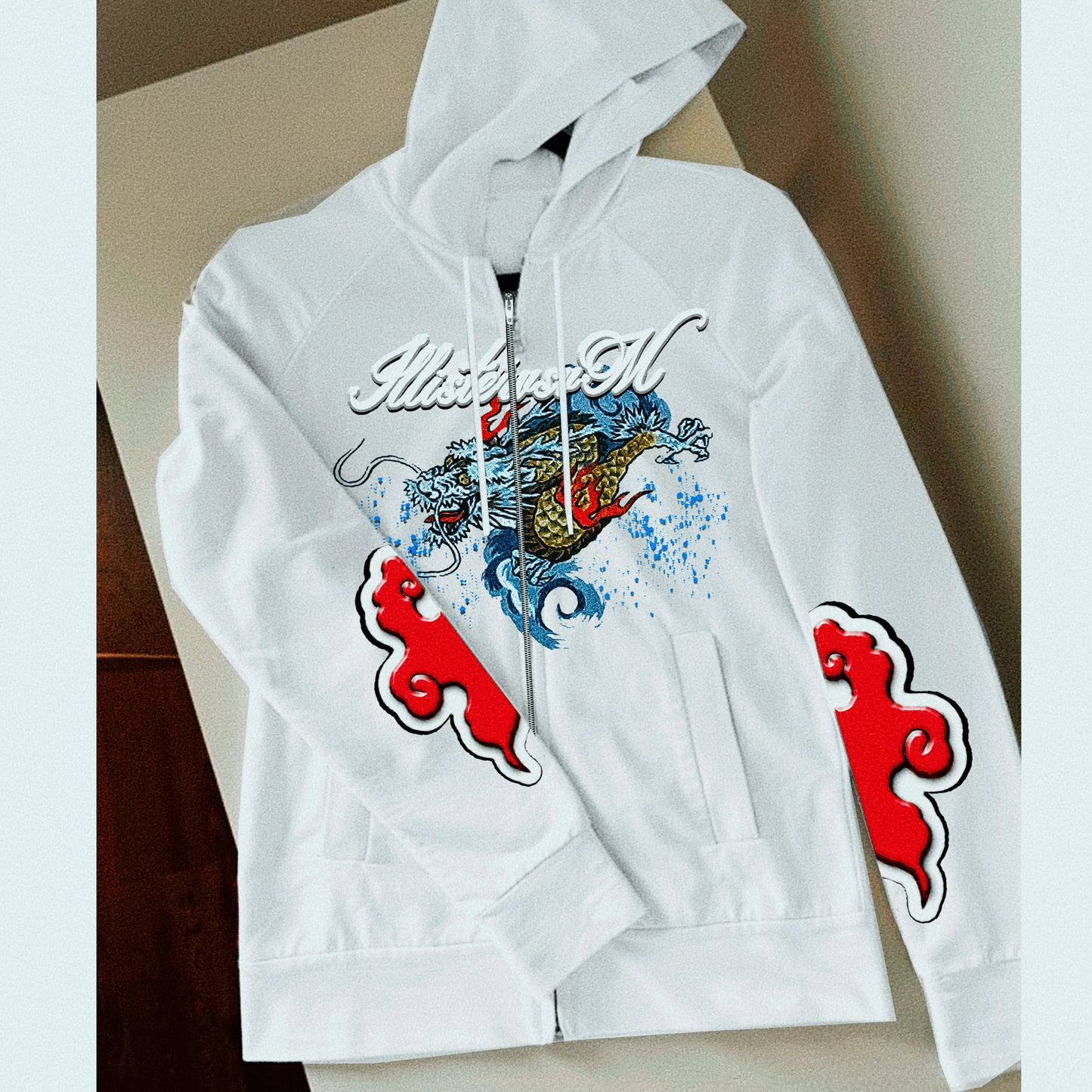 "Strengthened Vigor" Zip-Jacket Hoodie