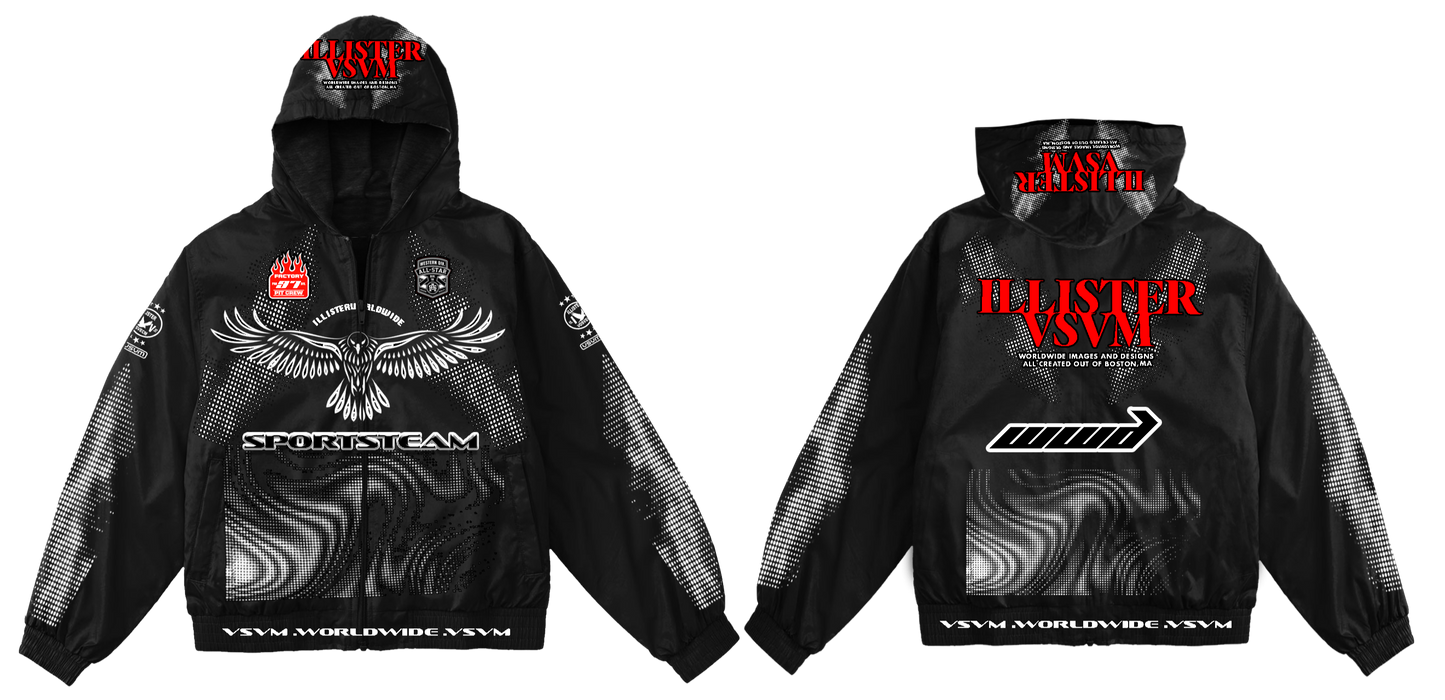 VSVM Style Racing Jacket "Blk"