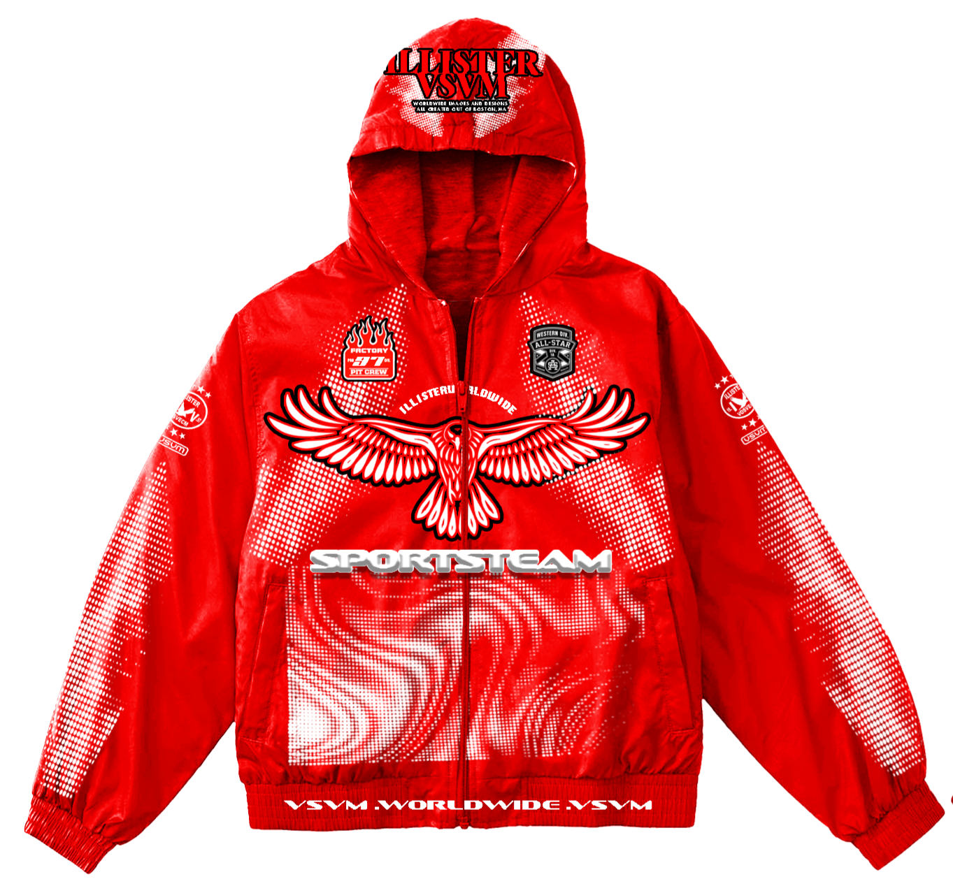 VSVM Style Jacket "Red"