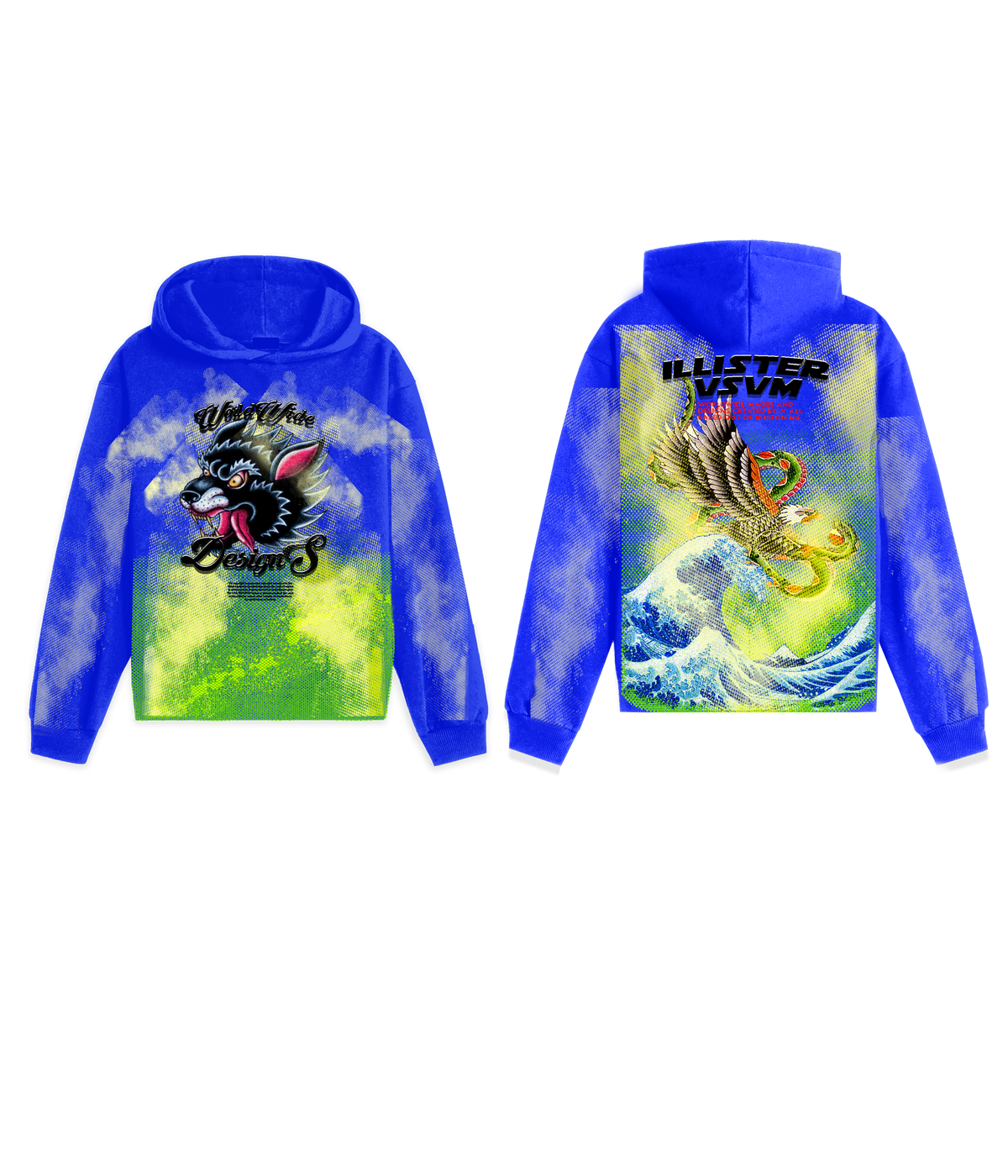 FNL WLDCYCL Hoodie "Blu"